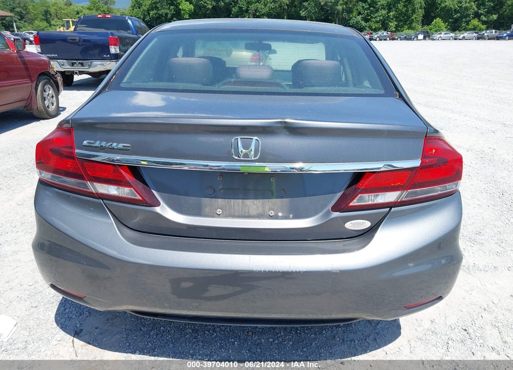 2013 HONDA CIVIC LX VIN: 2HGFB2F55DH534651