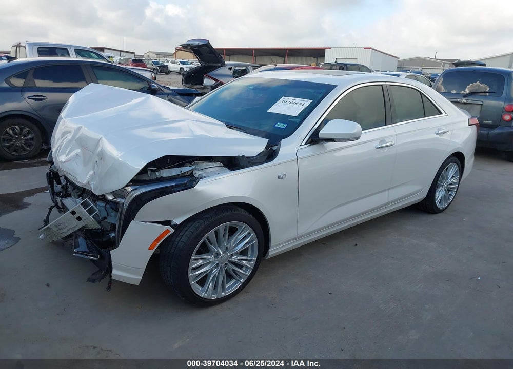 2022 CADILLAC CT4 VIN: 1G6DB5RKXN0126275