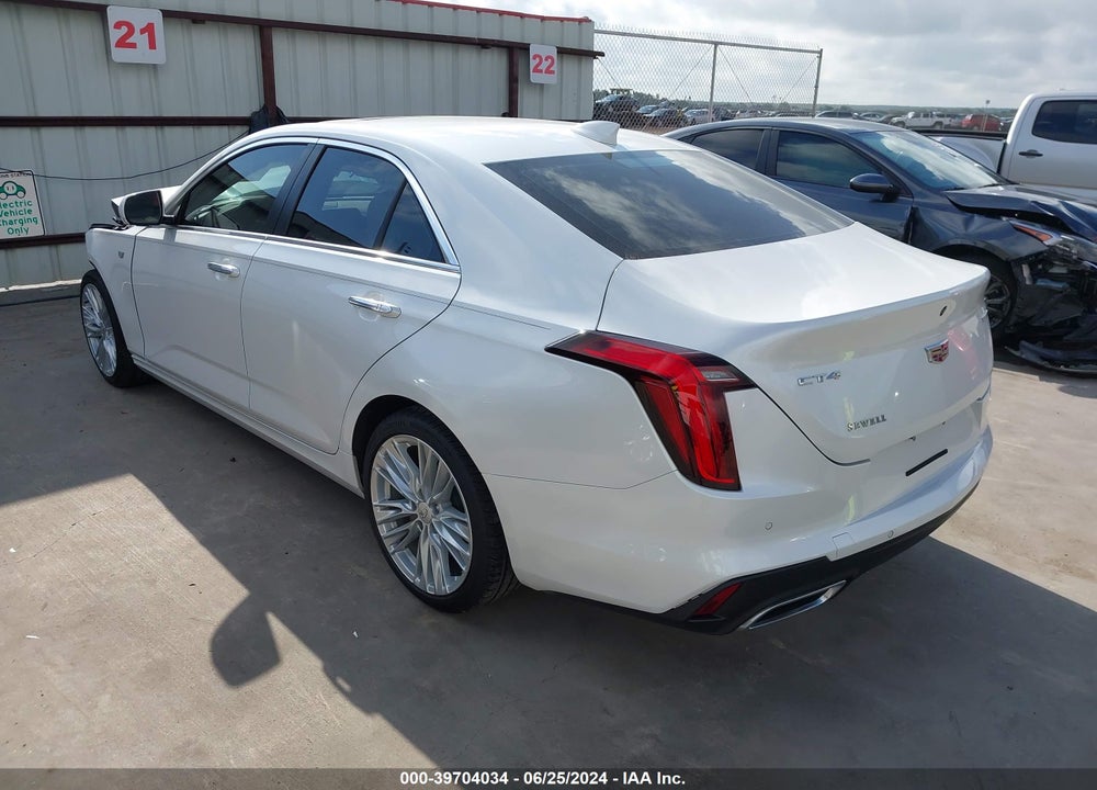 2022 CADILLAC CT4 VIN: 1G6DB5RKXN0126275