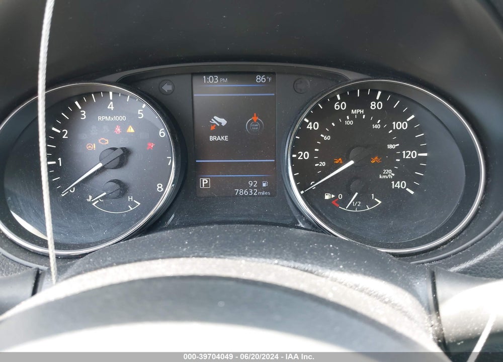 2019 NISSAN ROGUE SV VIN: KNMAT2MT1KP524649