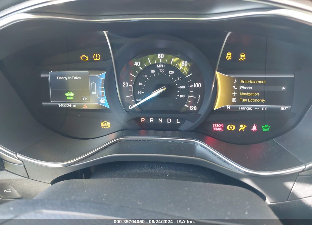2017 FORD FUSION ENERGI VIN: 3FA6P0PU4HR379553