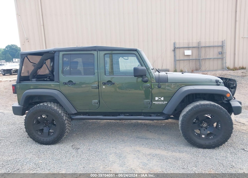2007 JEEP WRANGLER UNLIMITED X VIN: 1J4GA39157L182550