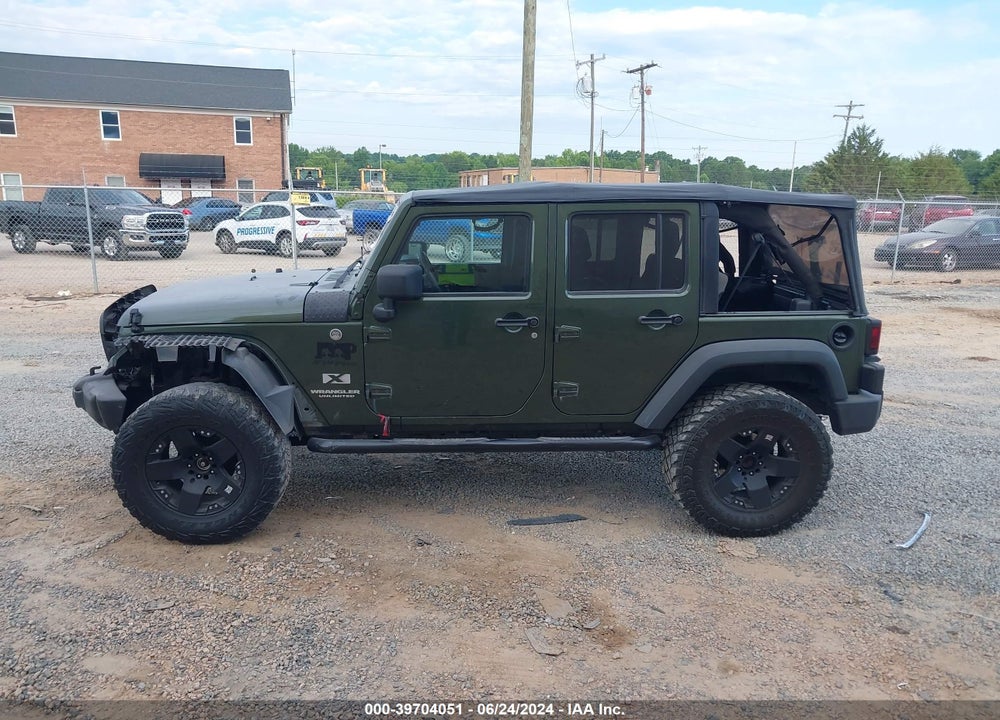 2007 JEEP WRANGLER UNLIMITED X VIN: 1J4GA39157L182550