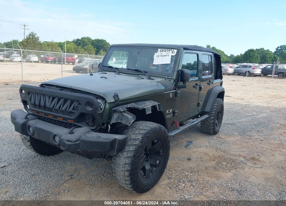 2007 JEEP WRANGLER UNLIMITED X VIN: 1J4GA39157L182550