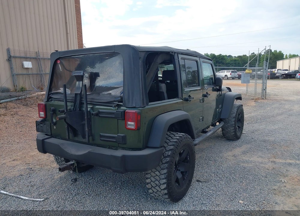2007 JEEP WRANGLER UNLIMITED X VIN: 1J4GA39157L182550