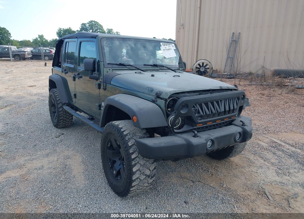2007 JEEP WRANGLER UNLIMITED X VIN: 1J4GA39157L182550