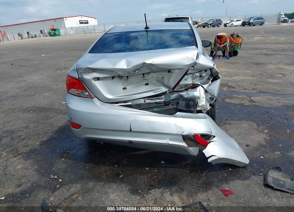 2014 HYUNDAI ACCENT GLS VIN: KMHCU4AE7EU620049