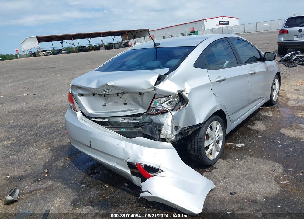 2014 HYUNDAI ACCENT GLS VIN: KMHCU4AE7EU620049