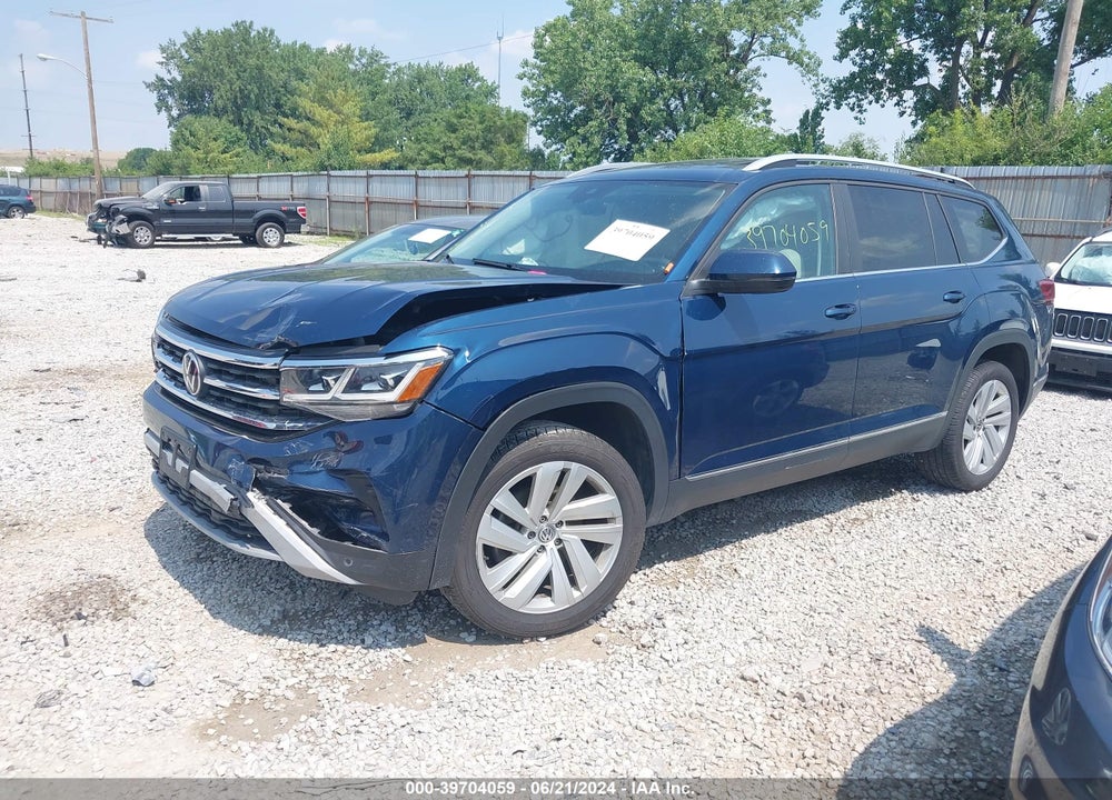 2021 VOLKSWAGEN ATLAS 3.6L V6 SEL VIN: 1V2BR2CA6MC508068