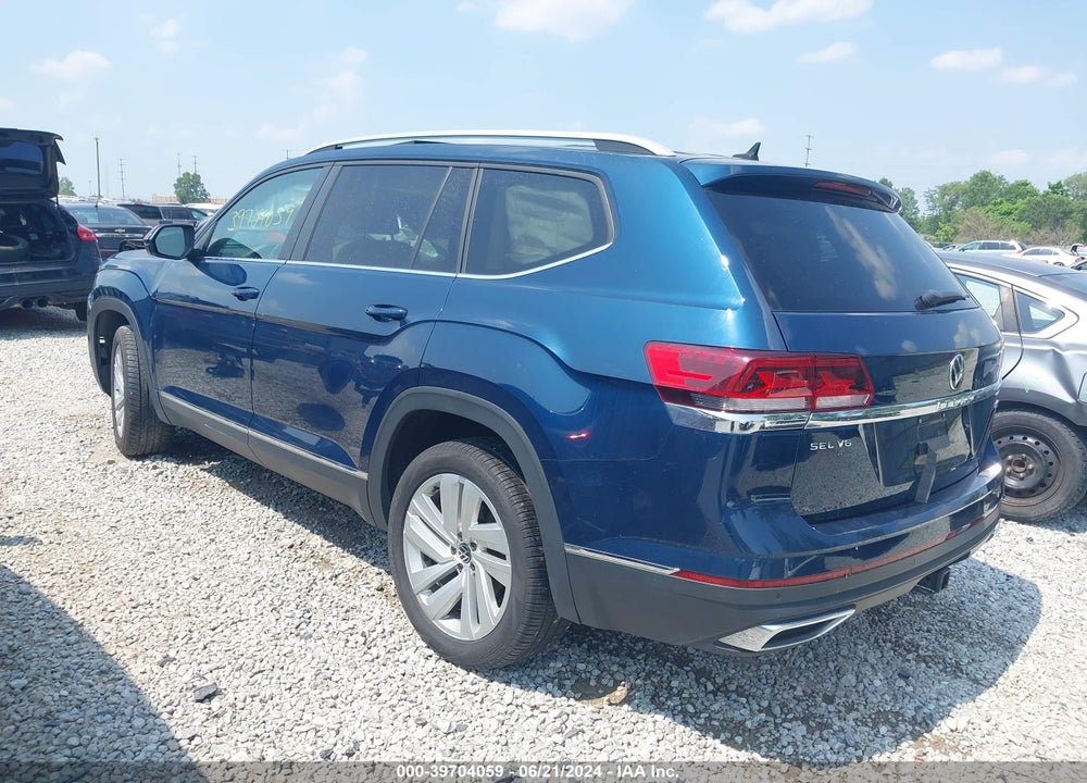 2021 VOLKSWAGEN ATLAS 3.6L V6 SEL VIN: 1V2BR2CA6MC508068