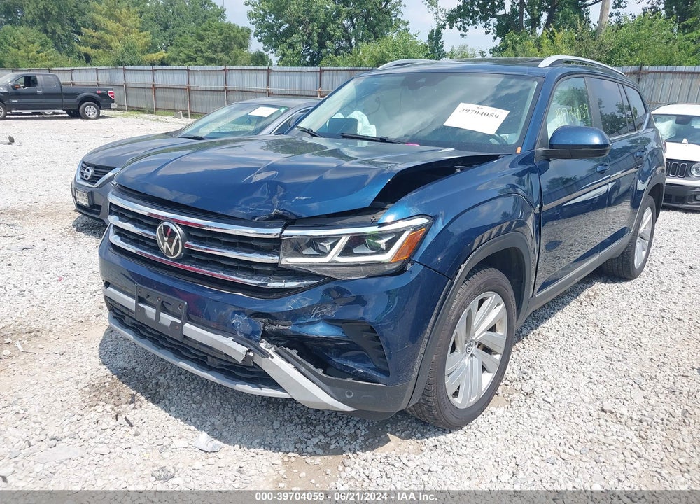 2021 VOLKSWAGEN ATLAS 3.6L V6 SEL VIN: 1V2BR2CA6MC508068