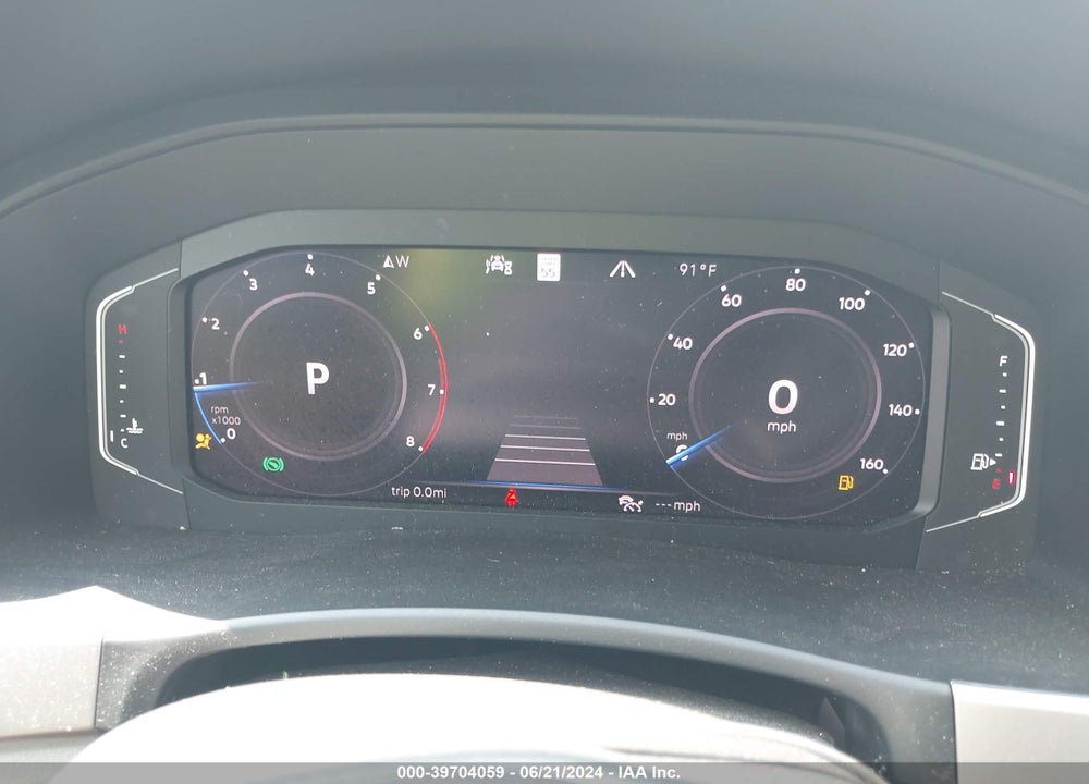 2021 VOLKSWAGEN ATLAS 3.6L V6 SEL VIN: 1V2BR2CA6MC508068