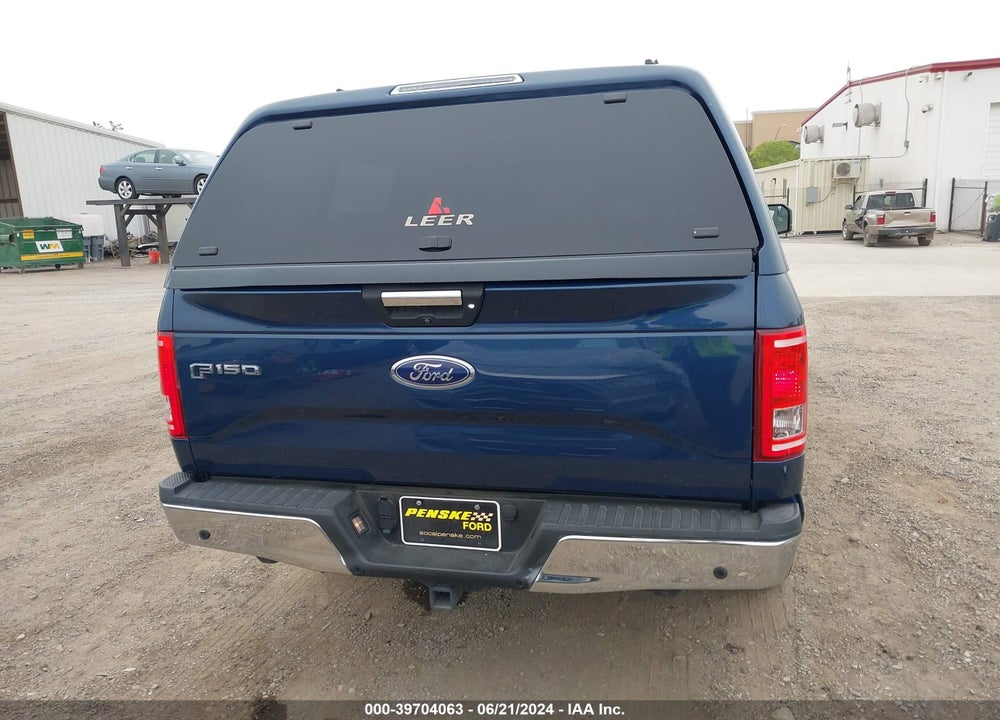 2016 FORD F-150 XLT VIN: 1FTEW1EP2GKE25122