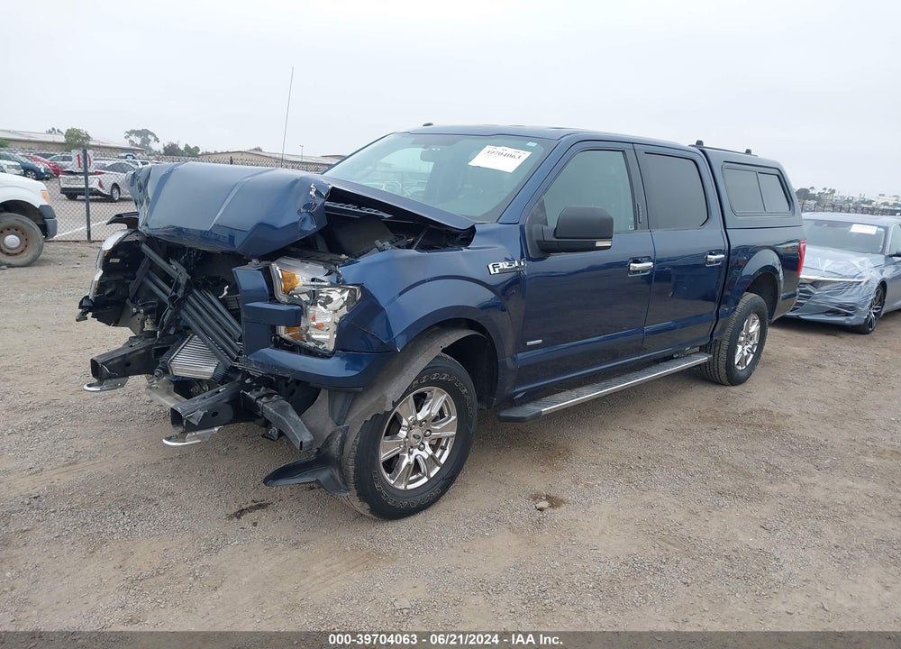 2016 FORD F-150 XLT VIN: 1FTEW1EP2GKE25122