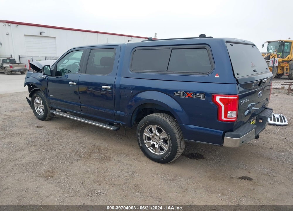 2016 FORD F-150 XLT VIN: 1FTEW1EP2GKE25122