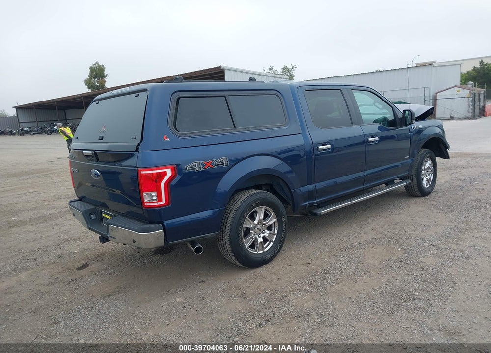 2016 FORD F-150 XLT VIN: 1FTEW1EP2GKE25122