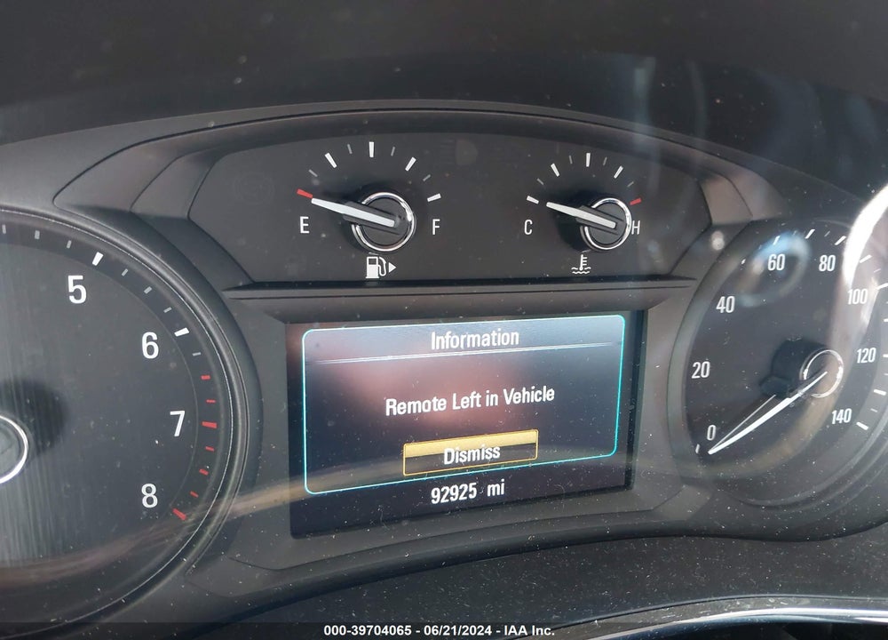 2017 BUICK ENCORE PREFERRED VIN: KL4CJASB4HB082694