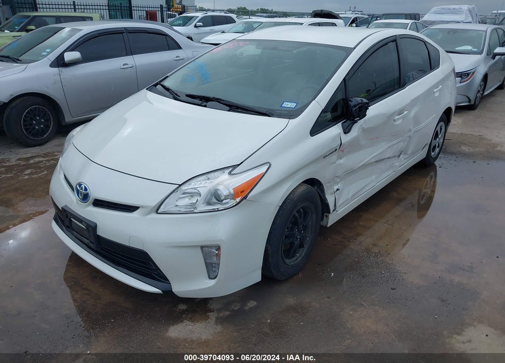 2012 TOYOTA PRIUS THREE VIN: JTDKN3DU7C5488072