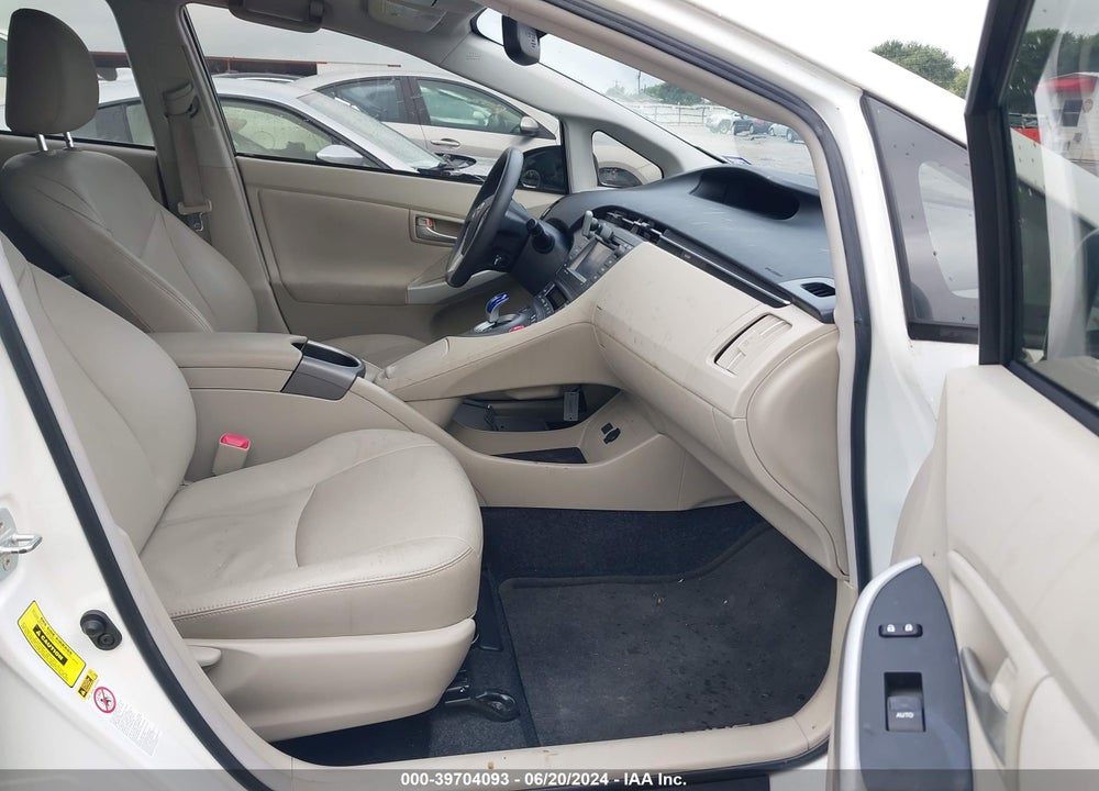 2012 TOYOTA PRIUS THREE VIN: JTDKN3DU7C5488072
