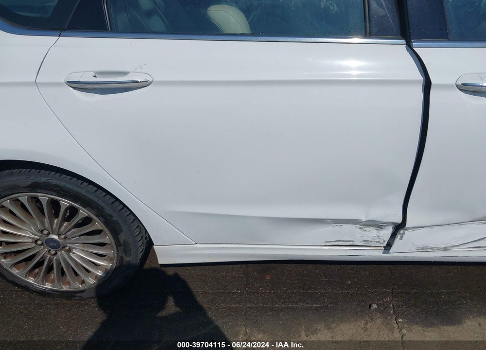 2016 FORD FUSION TITANIUM VIN: 3FA6P0K90GR392320