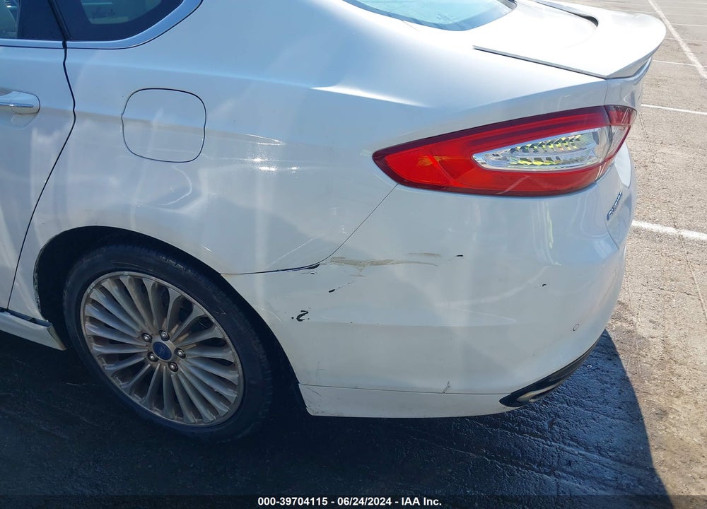 2016 FORD FUSION TITANIUM VIN: 3FA6P0K90GR392320