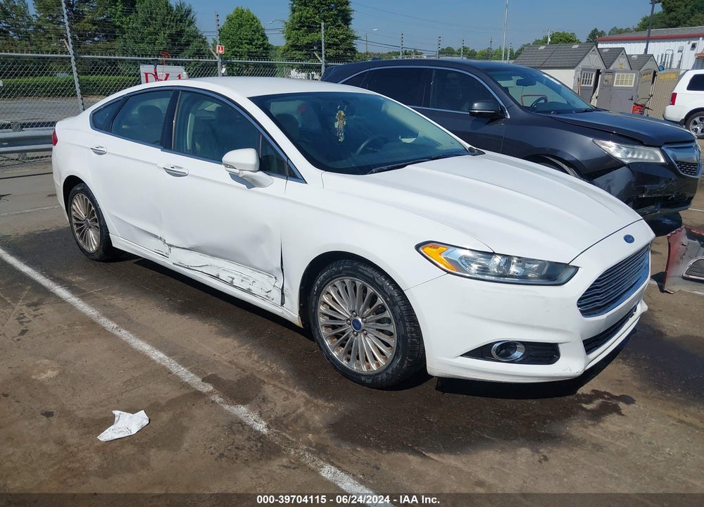 2016 FORD FUSION TITANIUM VIN: 3FA6P0K90GR392320