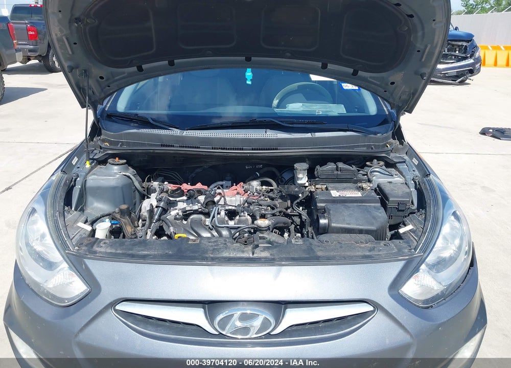 2013 HYUNDAI ACCENT GLS VIN: KMHCU4AE2DU315556