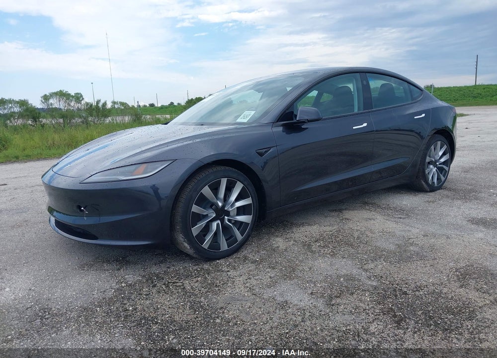 2024 TESLA MODEL 3 REAR-WHEEL DRIVE VIN: 5YJ3E1EA0RF750647