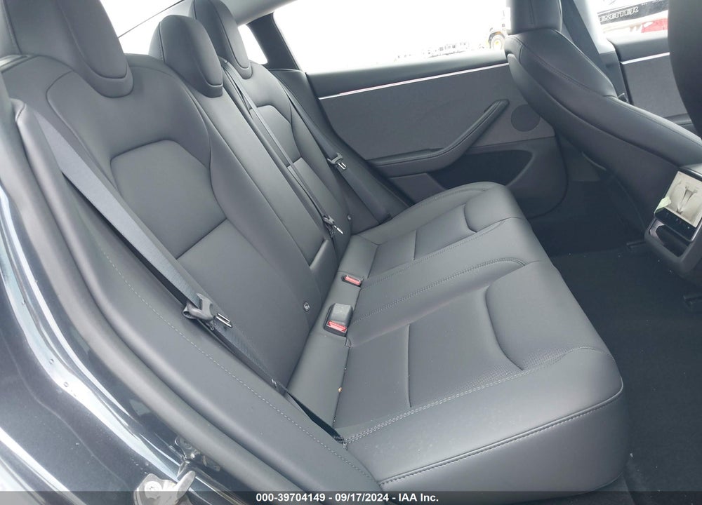 2024 TESLA MODEL 3 REAR-WHEEL DRIVE VIN: 5YJ3E1EA0RF750647