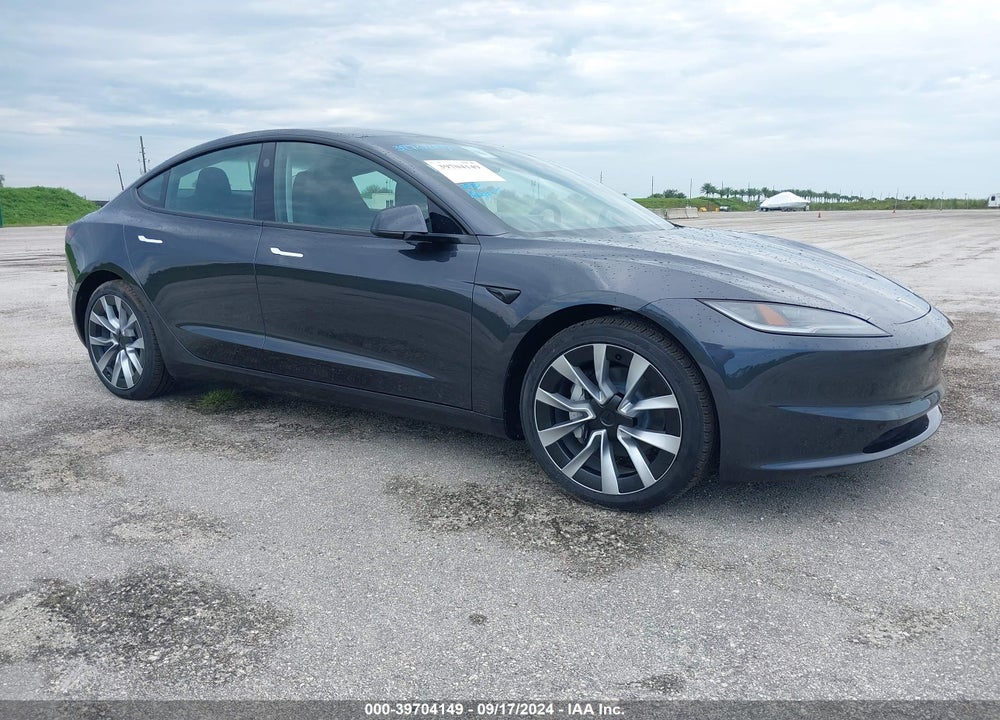 2024 TESLA MODEL 3 REAR-WHEEL DRIVE VIN: 5YJ3E1EA0RF750647