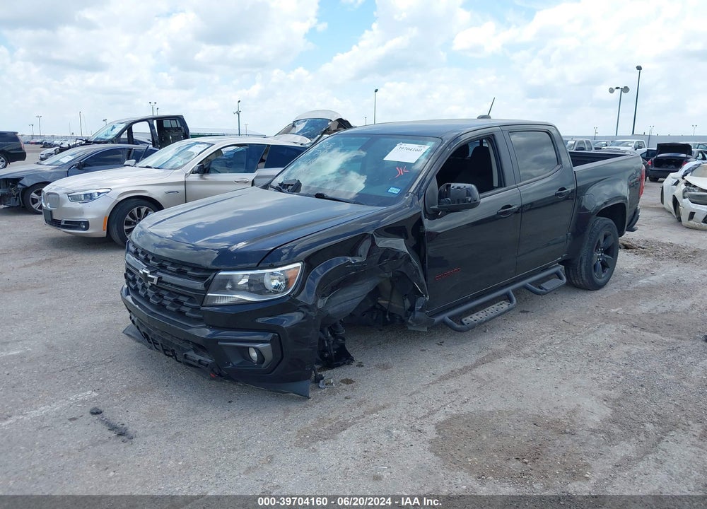 2021 CHEVROLET COLORADO 2WD SHORT BOX LT VIN: 1GCGSCEN7M1132123