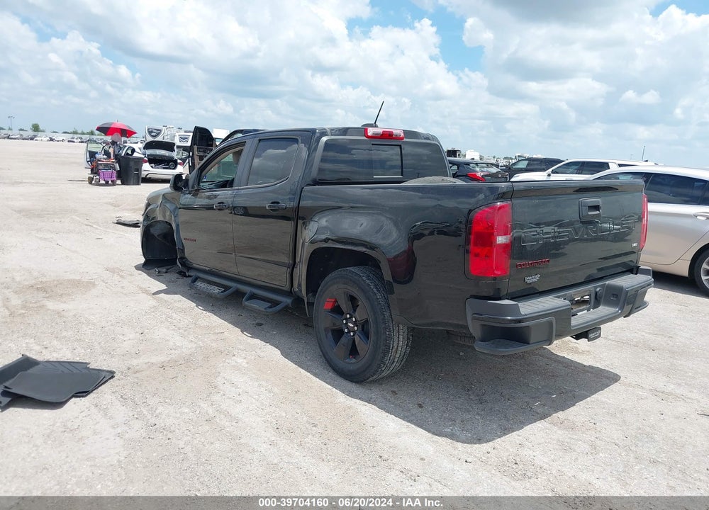 2021 CHEVROLET COLORADO 2WD SHORT BOX LT VIN: 1GCGSCEN7M1132123
