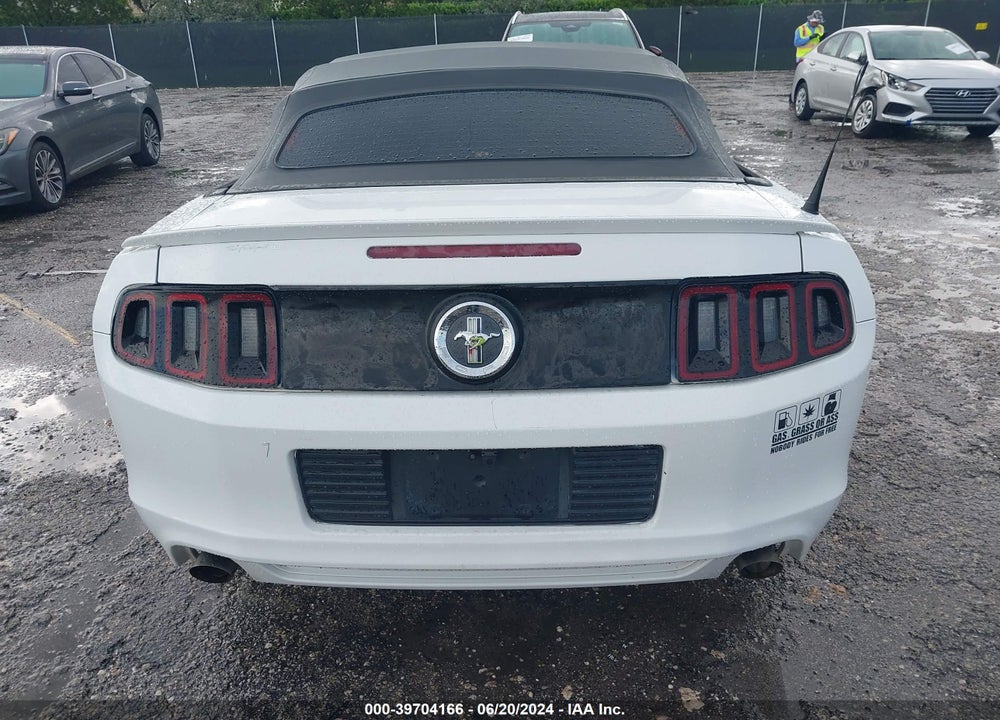 2014 FORD MUSTANG V6 VIN: 1ZVBP8EM6E5266676