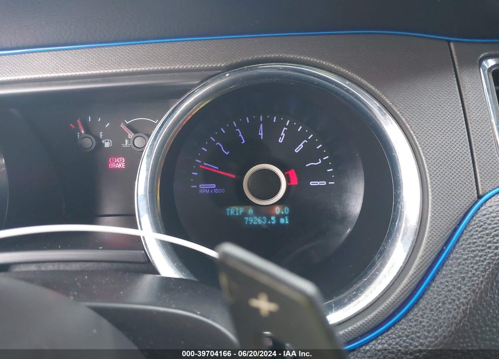 2014 FORD MUSTANG V6 VIN: 1ZVBP8EM6E5266676