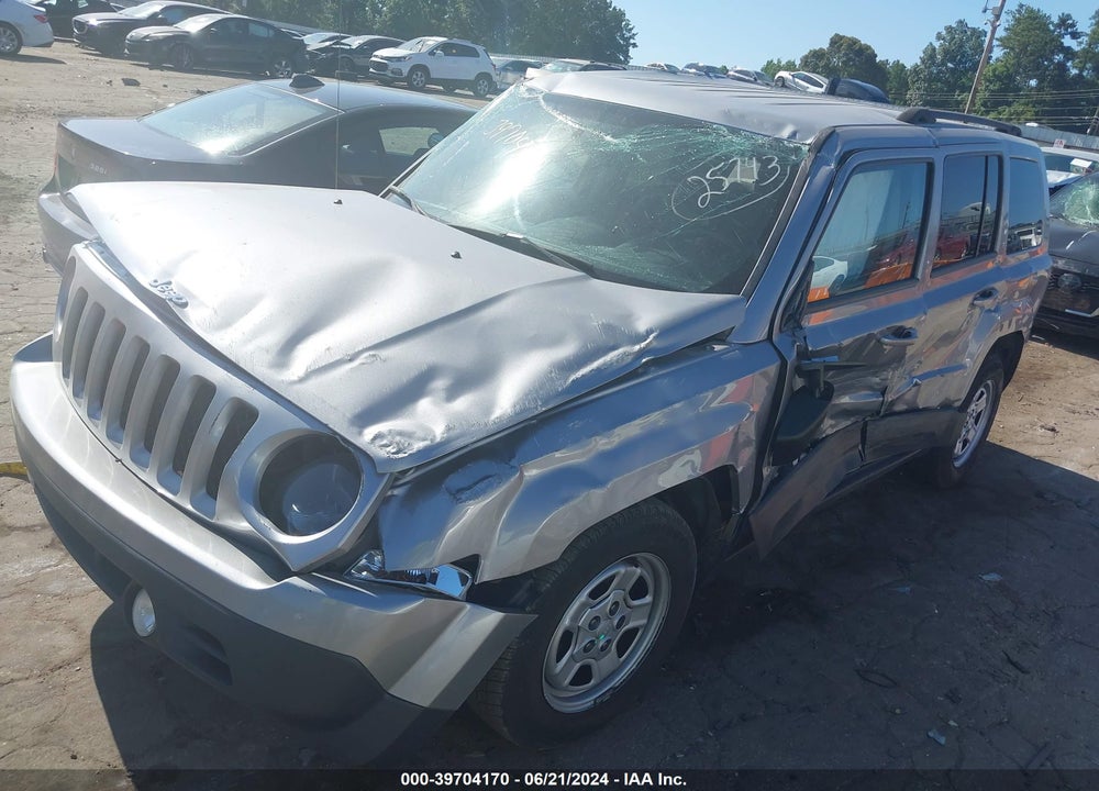 2016 JEEP PATRIOT SPORT VIN: 1C4NJPBA6GD811791