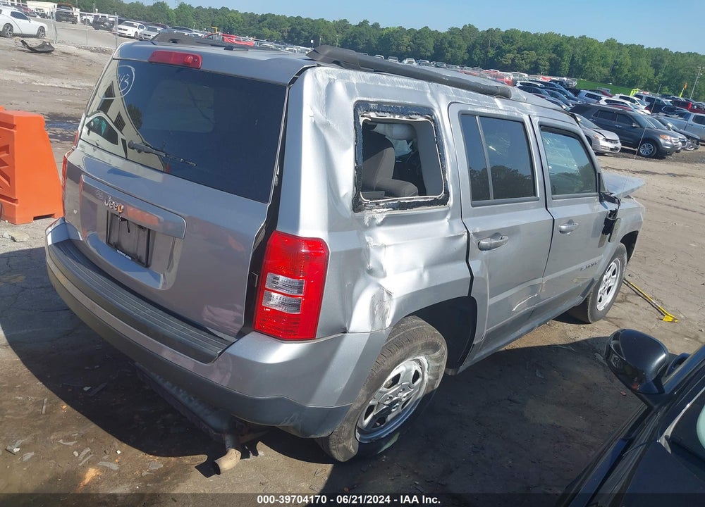 2016 JEEP PATRIOT SPORT VIN: 1C4NJPBA6GD811791