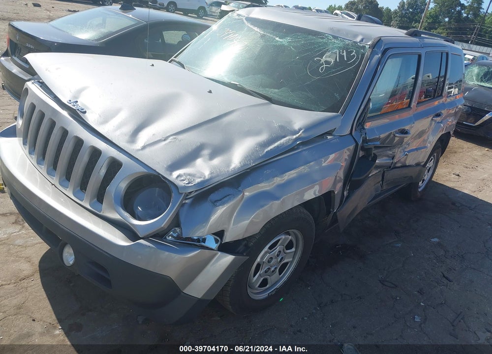 2016 JEEP PATRIOT SPORT VIN: 1C4NJPBA6GD811791