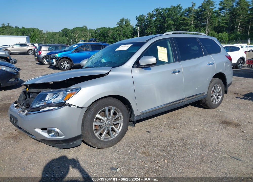 2013 NISSAN PATHFINDER SL VIN: 5N1AR2MN9DC675566