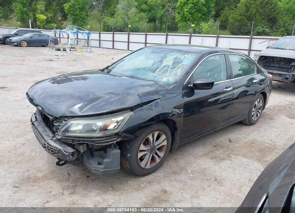 2013 HONDA ACCORD LX VIN: 1HGCR2F33DA270650