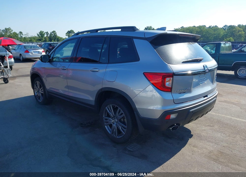 2019 HONDA PASSPORT ELITE VIN: 5FNYF8H00KB013887