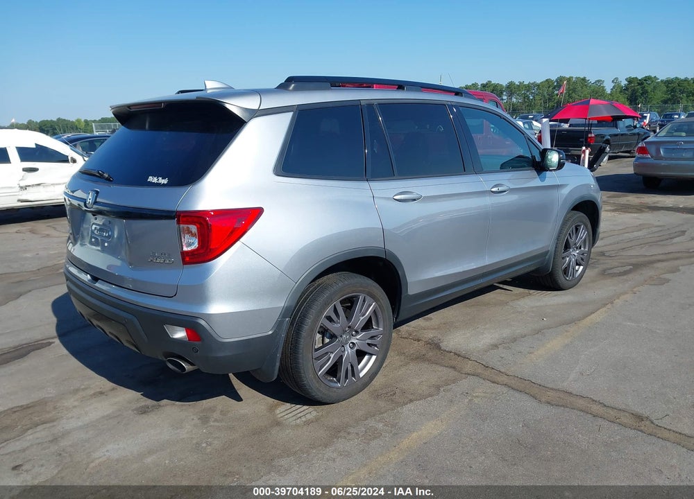2019 HONDA PASSPORT ELITE VIN: 5FNYF8H00KB013887