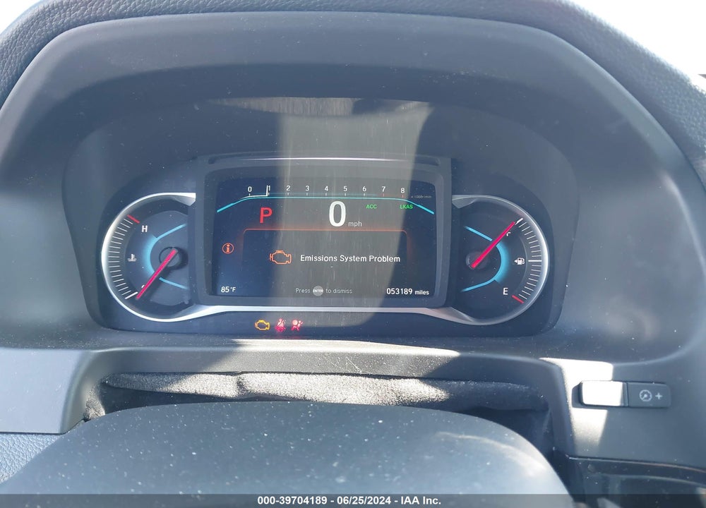 2019 HONDA PASSPORT ELITE VIN: 5FNYF8H00KB013887