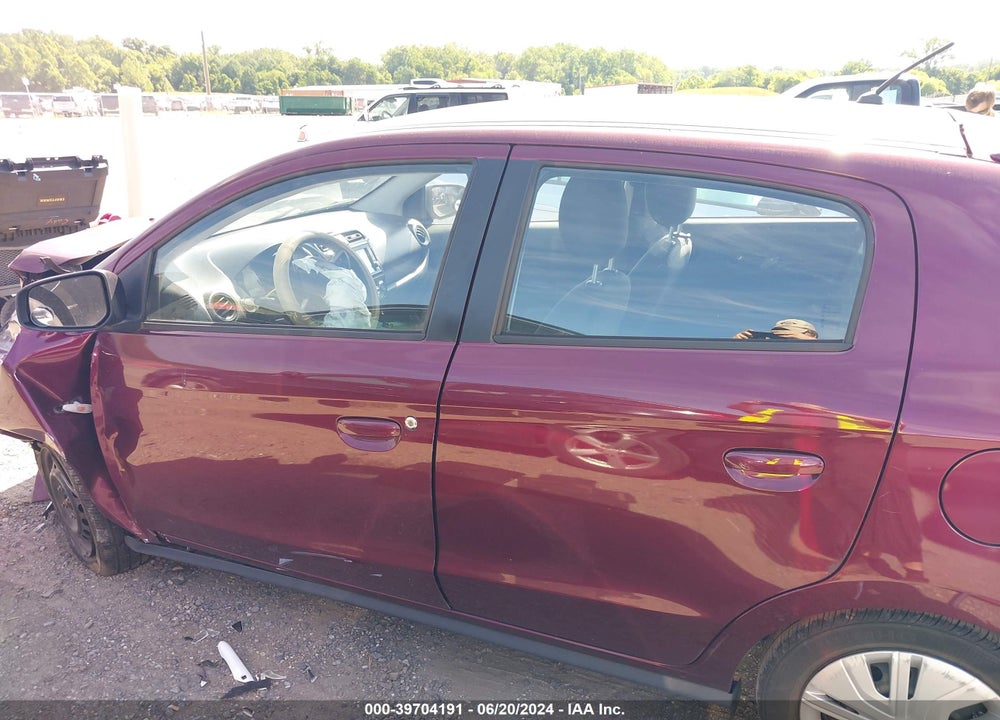 2020 MITSUBISHI MIRAGE SE VIN: ML32A3HJ8LH002799
