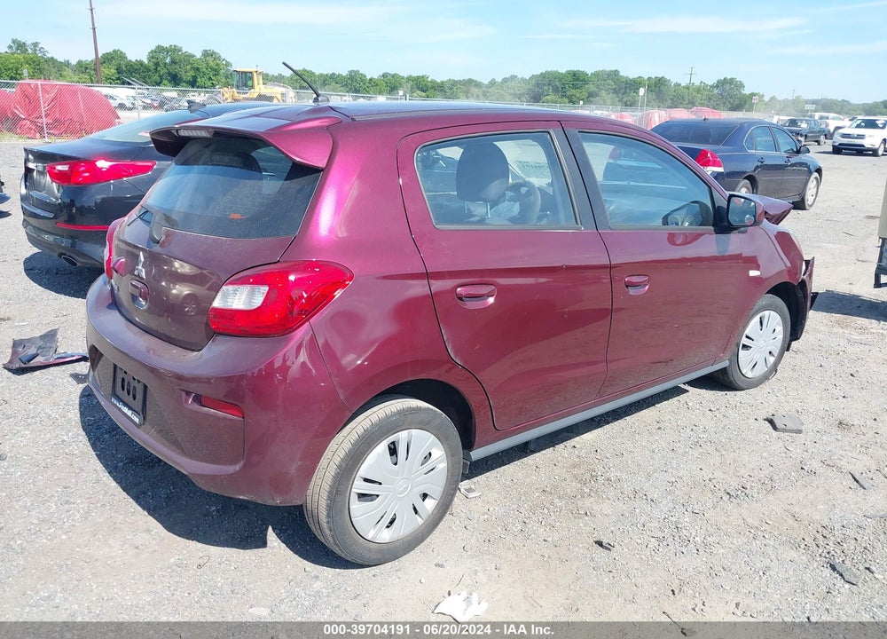 2020 MITSUBISHI MIRAGE SE VIN: ML32A3HJ8LH002799