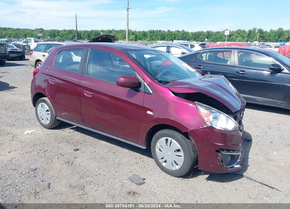 2020 MITSUBISHI MIRAGE SE VIN: ML32A3HJ8LH002799