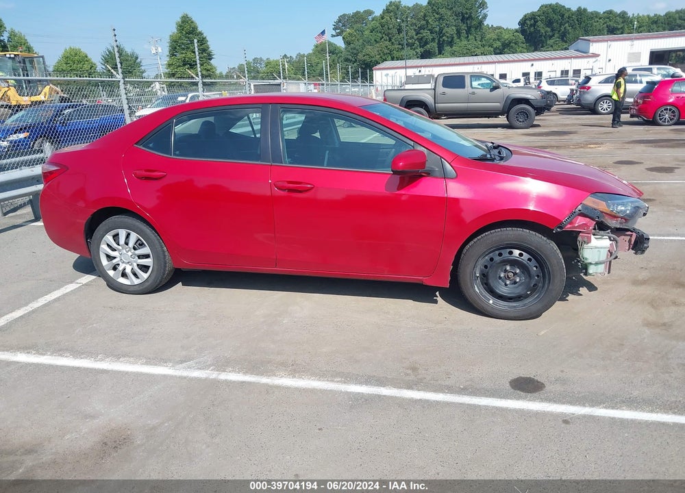 2019 TOYOTA COROLLA LE VIN: 5YFBURHE0KP948375