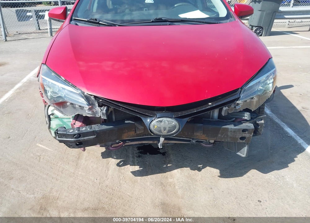 2019 TOYOTA COROLLA LE VIN: 5YFBURHE0KP948375