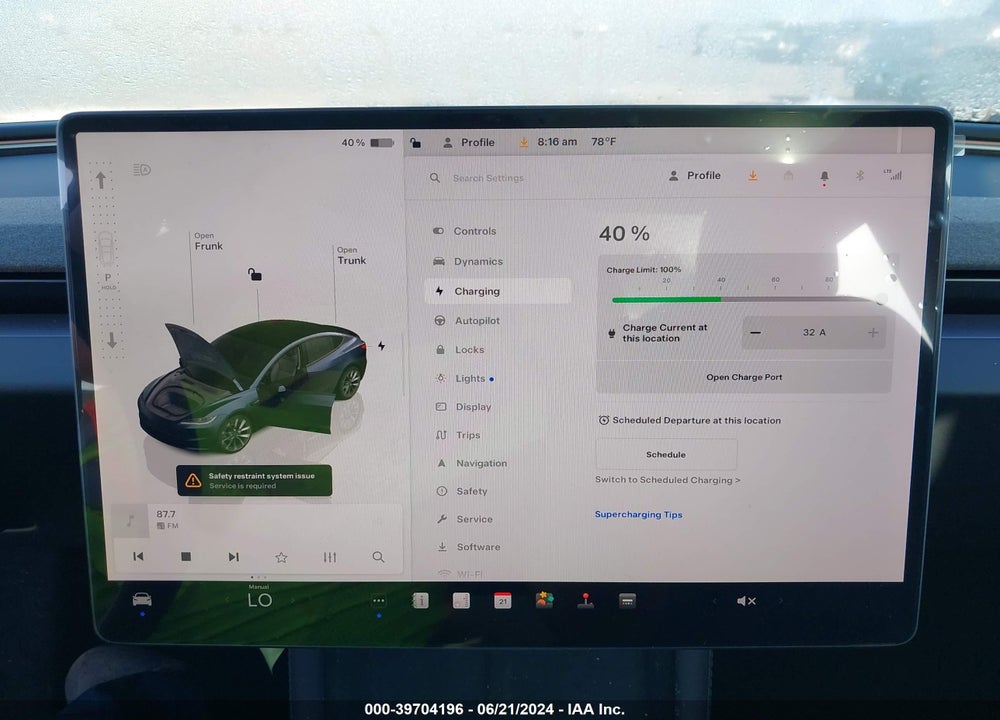 2024 TESLA MODEL 3 REAR-WHEEL DRIVE VIN: 5YJ3E1EA0RF752074