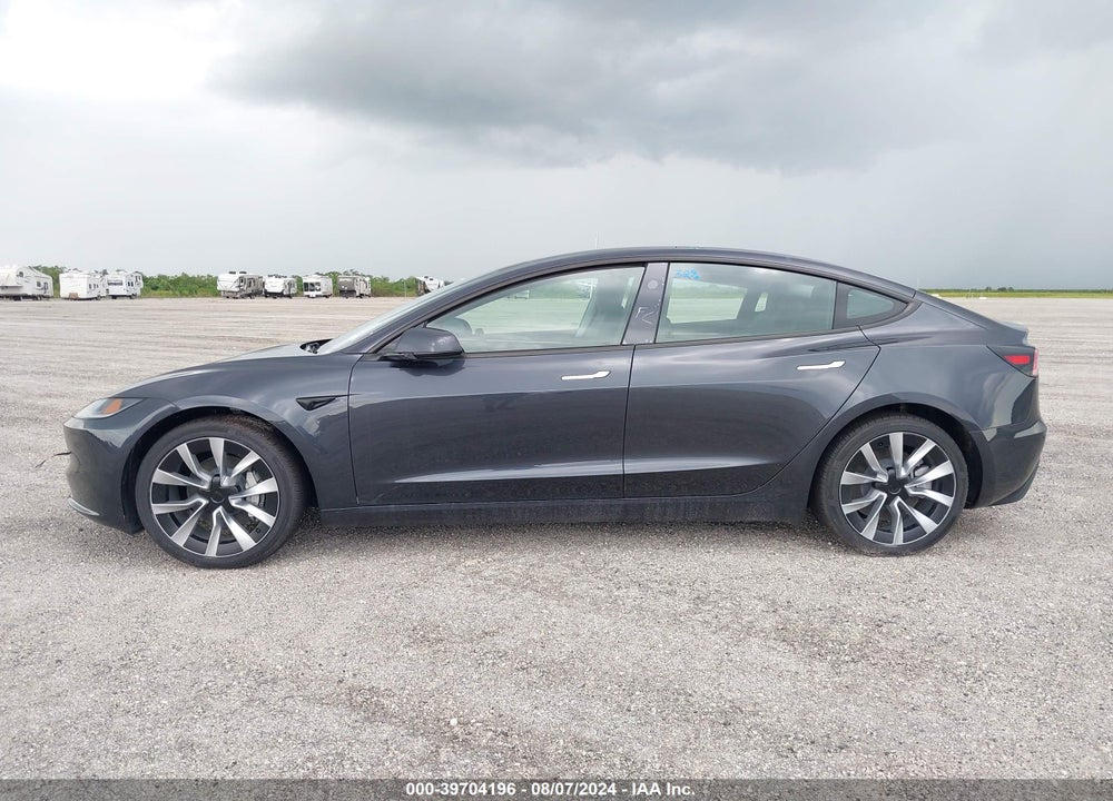 2024 TESLA MODEL 3 REAR-WHEEL DRIVE VIN: 5YJ3E1EA0RF752074
