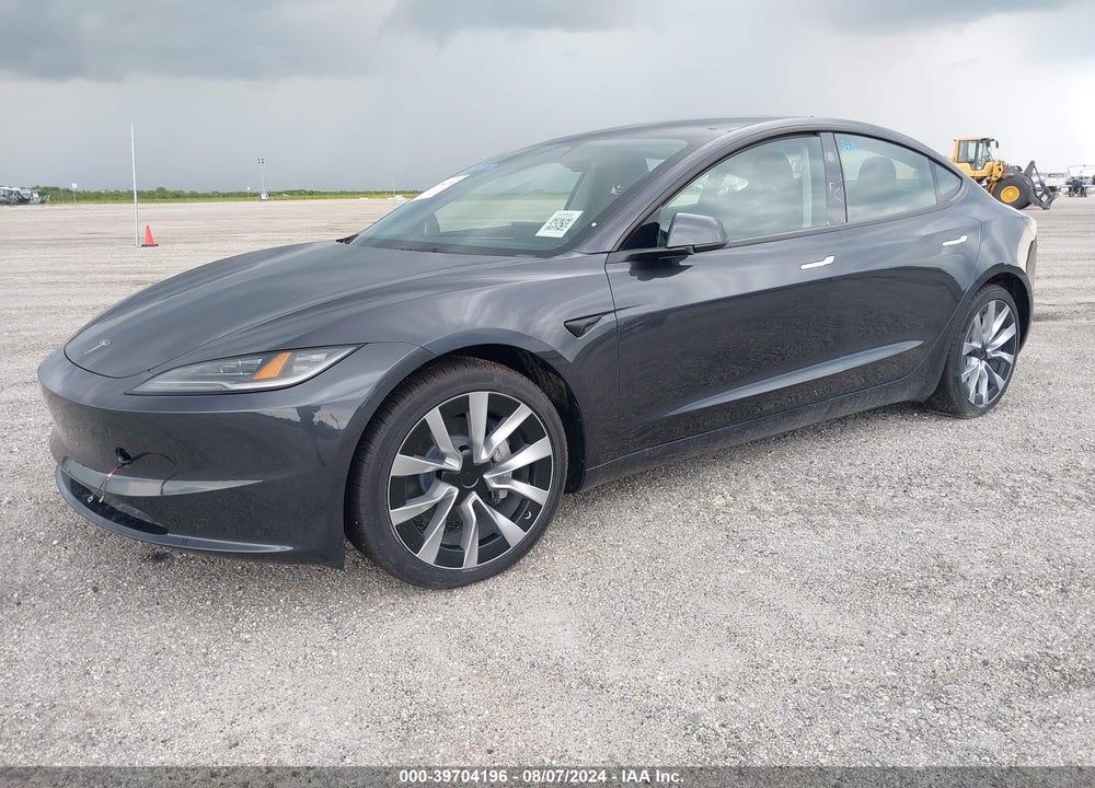 2024 TESLA MODEL 3 REAR-WHEEL DRIVE VIN: 5YJ3E1EA0RF752074